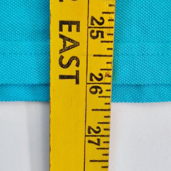 Atlas for men polo shirt men's size XL light blue rugby knit short sleeve - Picture 11 of 11